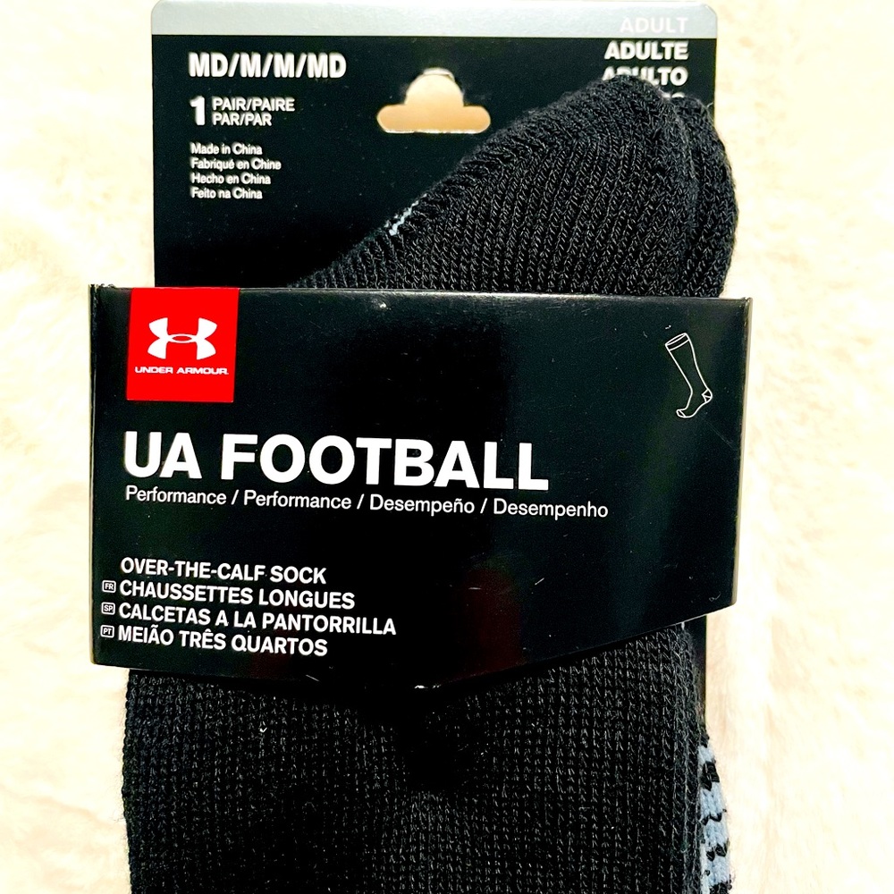 Men’s Under Armour Football Socks, Brand New!